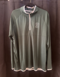 Dartmouth College Men’s XL Green Long Sleeve Mock Neck 1/4 Zip Pullover