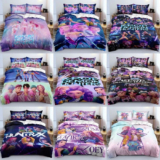 New Kids K-pop Duvet Cover Pillowcase Single Double King Soft Warm Bedding Set