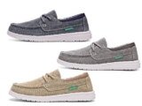 Lightweight Slip-on Men’s Canvas Retro Style Canvas Boat Shoes Shoes Deck Shoes