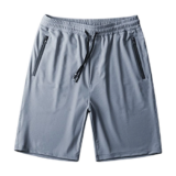 Men’S Shorts Casual Fitness Running Stretch Yoga Pant Soft Sweatshorts Zipper Po
