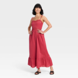 Women Lace Cami Midi A-Line Dress – Universal Thread