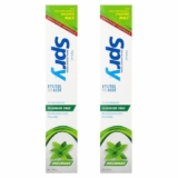 Spry Natural Xylitol Toothpaste for Adults and Kids for Sensitive Teeth 2 Pack
