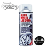 E-Tech Clear Alloy Wheel Lacquer Chip Resistant Wheel Refurbishing 400ml