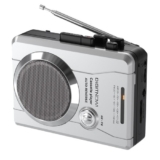 Retro AM/FM Radio Cassette Player Portable Audio Tape Recorder Walkman Speaker