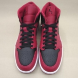 NIKE AIR JORDAN 1 MID 554724-660 REVERSE BRED 27.5CM Used