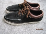 VANS MENS BLACK SUEDE SHOES SIZE 11