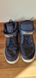 adidas Men’s Navy Mid Top Trainers UK 10 Lace Up Hook & Loop Strap