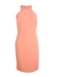 Calvin Klein Women’s Sleeveless Halter Sheath Dress