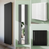 Horizontal Vertical Designer Radiator Flat Panel Oval Column Central Heating