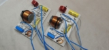 Dynaudio 72 (Model DM2/7) 3-way crossover circuit boards. Sold as a pair.