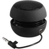 Mini Portable Travel Loud Speaker with 3.5mm Audio Cable Low Voltage Built-in