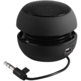 Mini Portable Travel Loud Speaker with 3.5mm Audio Cable Low Voltage Built-in