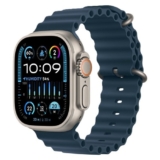Apple Watch Ultra 2 LTE – 49mm – Titanium, Blue Ocean Band – Excellent