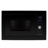 electriQ 25L Built in Integrated Standard Solo Microwave in Black