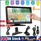 9″Car Sat Nav GPS Navigation 8GB Free Lifetime UK & EU Maps Touch Screen UK