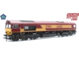 Bachmann 50-000SFX Class 66 66015 EWS Diesel Locomotive – DCC SOUND DELUXE