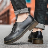 Leather Men’s Casual Shoes Unisex Loafers Breathable Non-Slip Flats