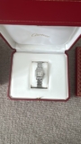 Cartier Panthère 1320 Stainless Steel Quartz White Dial Roman Box & Manual