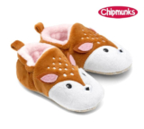 Chipmunks New Baby Slippers Shoes Boys Girls Kids Gift 0-3, 3-6, 12-18 Months
