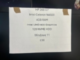 HP 250  G7 Laptop  Intel Celeron 4GB 128GB SSD 15.6″. Windows 11