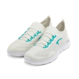 Mintra Sports Mens CAI Wire Sneakers, White/Ceramic Blue, 10.5