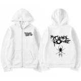 My Chemical Romance Mcr Dead Zipper Hoodie Zip Up Sweatshirt Hoodies