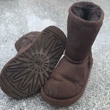 UGG Jona Boots for Kids Dark Brown, Size 8