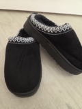 Kids Black UGG Slippers Distinctive Embroidered Braid Trim SIZE EU32-33 NEW