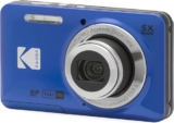 Kodak PIXPRO FZ55 16MP 5x Zoom Compact Camera – Blue