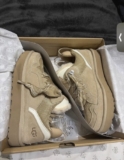 UGG Lowmel Low Top Lace-Up Trainers Sneaker Beige UK 5 EU 38 US 7
