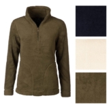 Ladies Overhead Fleece Jumper Womens Recycled Fleece Teddy Sweatshirt Top Rydale