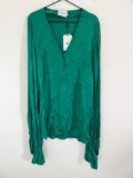 NWT Rat & Boa Green Harlequin Mini Dress M