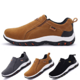 Men Slip On Wide Fit Sport Shoes Outdoor Casual Loafers Walking Trainers Sneaker