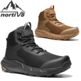 NORTIV 8 Men’s Military Tactical Work Boots Waterproof Motorcycle Combat Boots