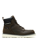 Wolverine Men Trade Wedge 6″ Moc-Toe Steel-Toe Work Boot Shoes