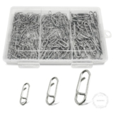 200Pcs Fishing Power Speed Clips, Upgraded Stainless Steel Quick Change Fishing