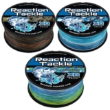 Reaction Tackle Braided Fishing Line- Various Sizes and Colors