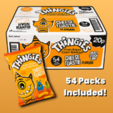 Thingies Cheese Toastie Corn Snacks 54 packs Crisps Kids Snacks