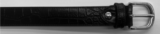 Tailored Sportsman Skinny Leather Belt – What A Croc! – Black/White Gold NWT