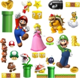 Super Mario Sticker Kids Room Bedroom Decor Wall Sticker