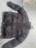 Polo Ralph Lauren Men’s Navy Down Puffer Jacket Full Zip Snap Lined Size L