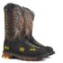 MEN’S STEEL TOE WORK BOOTS WITH MUDGUARD SQUARE WESTERN RANCH HEAVY DUTY BOTA