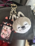 Stray Kids SKZOO Wolf Chan Plush Keychain – Bang Chan Character – K-pop Merch