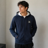 ADIDAS Men’s Must Haves Stadium Hoodie-Leinme Sport Casual Full Zip BNWT