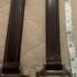 Pair Leather Horse Halter Cheek Pieces Total Length 11 In.
