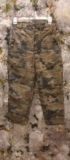 We the Free by Free People Remy Wide Crop Jeans Pants Camo Green Size 25