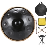 New Adult Handpan Drum 18 inch 9 Notes 440Hz G Minor Kurd Steel Handpan Drum—