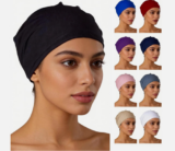 9 Pieces Chemo Head Scarf for Women Soft Stretchy Pre Tied Chemo Hat Turban Bean