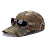 Men Camouflage Baseball Sun Hat Outdoor Hunting Cap Breathable Hiking Fishing UK