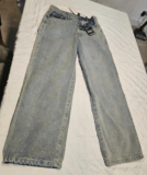 BooHooMAN Basic Relaxed Fit Jeans Stonewash 28S